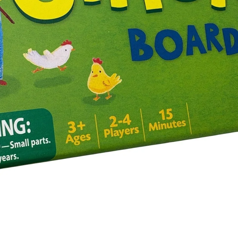 Count Your Chickens! Board Game Peaceable Kingdom Cooperative Kids Game